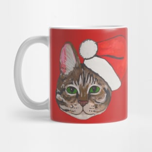 Santa cat Mug